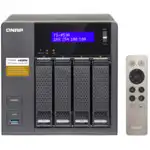 Дисковая системы хранения данных СХД Qnap Сетевой RAID-накопитель, 4 отсека для HDD, HDMI-порт. Четырехъядерный Intel Celeron N3150 1,6 ГГц TS-453A-4G (Tower, Tower)