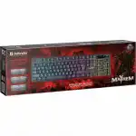Клавиатура Defender Mayhem GK-360DL 45360 (Проводная, USB)