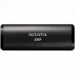 Внешний жесткий диск ADATA SE760 Black External SSD 256 ГБ ASE760-256GU32G2-CBK (256 ГБ, Интерфейс USB-C)