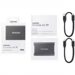 Внешний жесткий диск Samsung External SSD T7 MU-PC1T0T/WW (1 ТБ, Интерфейс USB-C)