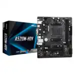 Материнская плата ASRock A520M-HDV (micro-ATX, AMD AM4)