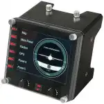 Манипулятор Logitech Flight Instrument Panel (приборная панель с ЖК-дисплеем для авиасимуляторов) 945-000008