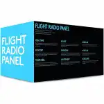 Манипулятор Logitech Flight Radio Panel (радиопанель для авиасимуляторов) 945-000011