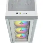 Корпус Corsair iCUE 4000X RGB White CC-9011205-WW (Midi-Tower)