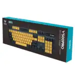 Клавиатура Rapoo V500PRO Yellow Blue (Проводная, USB)