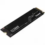 Внутренний жесткий диск Kingston KC3000S SKC3000S/512G (SSD (твердотельные), 512 ГБ, M.2, PCIe)