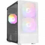 Корпус 1STPLAYER FIREBASE X4-M White X4-M-WH-2F1P-W-1F1-W (Midi-Tower)