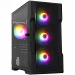 Корпус 1STPLAYER TRILOBITE T3-G Black T3-G-BK-4F1 (Midi-Tower)