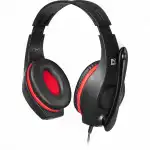 Наушники Defender Tune 130 черный+красный 63130