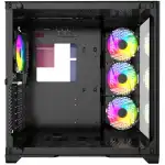 Корпус Powercase  Vision Black CVBA-L4 (Midi-Tower)