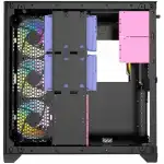 Корпус Powercase  Vision Black CVBA-L4 (Midi-Tower)