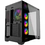 Корпус Powercase  Vision Black CVBA-L4 (Midi-Tower)