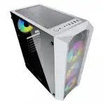 Корпус Powercase  Rhombus X4 White CMRMW-L4 (Midi-Tower)
