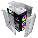 Корпус Powercase  Rhombus X4 White CMRMW-L4 (Midi-Tower)