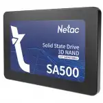 Внутренний жесткий диск Netac SA500 [NT01SA500-128-S3X] (SSD (твердотельные), 128 ГБ, 2.5 дюйма, SATA)