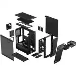 Корпус FRACTAL DESIGN Meshify 2 Compact TG Light Tint Black FD-C-MES2C-03 (Midi-Tower)