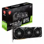 Видеокарта MSI RTX 3070 VENTUS 3X PLUS OC LHR (8 ГБ)