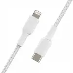 Кабель интерфейсный Belkin Lightning - USB-С white (1m) CAA004BT1MWH