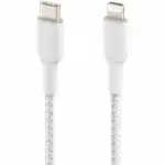 Кабель интерфейсный Belkin Lightning - USB-С white (1m) CAA004BT1MWH