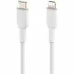 Кабель интерфейсный Belkin Lightning - USB-С white (1m) CAA003BT1MWH