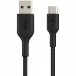 Кабель интерфейсный Belkin BRAIDED black (1m) CAB002BT1MBK
