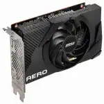 Видеокарта MSI RX 6400 AERO ITX 4G (4 ГБ)