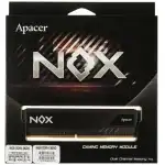 ОЗУ Apacer NOX [AH4U16G36C25YMBAA-2] (DIMM, DDR4, 16 Гб (2 х 8 Гб), 3600 МГц)