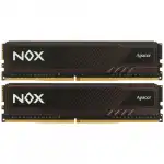 ОЗУ Apacer NOX [AH4U16G36C25YMBAA-2] (DIMM, DDR4, 16 Гб (2 х 8 Гб), 3600 МГц)