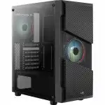 Корпус Aerocool Menace Saturn RGB MENACE SATURN RGB-G-BK-V1 (Midi-Tower)