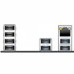 Серверная материнская плата Asus WS C422 DC 90SB08J0-M0XBN1