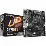 Материнская плата Gigabyte A520M K (micro-ATX, AMD AM4)