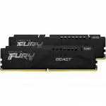ОЗУ Kingston Fury Beast KF560C40BBK2-64 (DIMM, DDR5, 64 Гб (2 х 32 Гб), 6000 МГц)