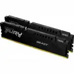 ОЗУ Kingston Fury Beast KF560C40BBK2-64 (DIMM, DDR5, 64 Гб (2 х 32 Гб), 6000 МГц)