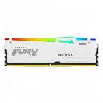 ОЗУ Kingston FURY Beast White RGB XMP KF552C40BWA-16 (DIMM, DDR5, 16 Гб, 5200 МГц)