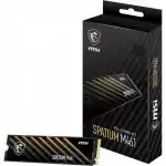 Внутренний жесткий диск MSI SPATIUM M461 PCIe 4.0 NVMe M.2 SPATIUM M461 PCIe 4.0 NVMe M.2 500GB (SSD (твердотельные), 500 ГБ, M.2)
