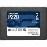 Внутренний жесткий диск Patriot P220 P220S2TB25 (SSD (твердотельные), 2 ТБ, 2.5 дюйма, SATA)