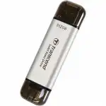 Внешний жесткий диск Transcend ESD310S Silver TS512GESD310S (512 Гб, Интерфейс USB-C)