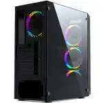 Корпус Powercase  Mistral X4 Mesh LED CMIXB-L4 (Midi-Tower)