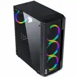 Корпус Powercase  Mistral X4 Mesh LED CMIXB-L4 (Midi-Tower)