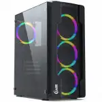 Корпус Powercase  Mistral X4 Mesh LED CMIXB-L4 (Midi-Tower)