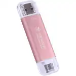 Внешний жесткий диск Transcend ESD310P Pink TS1TESD310P (1 ТБ, Интерфейс USB-C)