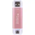 Внешний жесткий диск Transcend ESD310P Pink TS1TESD310P (1 ТБ, Интерфейс USB-C)