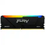 ОЗУ Kingston FURY Beast Black RGB KF426C16BB2A/8 (DIMM, DDR4, 8 Гб, 2666 МГц)