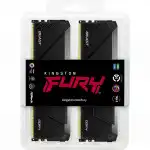ОЗУ Kingston FURY Beast Black RGB KF426C16BB2AK2/16 (DIMM, DDR4, 16 Гб (2 х 8 Гб), 2666 МГц)
