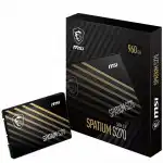 Внутренний жесткий диск MSI SPATIUM S270 SPATIUM S270 SATA 2.5" 960GB (HDD (классические), 960 ГБ, 2.5 дюйма, SATA)