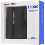 Внешний жесткий диск Hikvision T300S HS-ESSD-T300S/2T/Black (2 ТБ, Интерфейс USB-C)