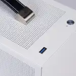 Корпус PCcooler I100 PRO MESH WH (Mini-Tower)