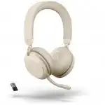 Наушники Jabra Evolve2 75 Link380a MS Stereo Beige USB-A 27599-999-998