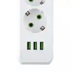 Распределитель питания Amper JH-1031U-4W