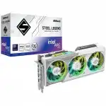 Видеокарта ASRock Intel Arc B580 Steel Legend 12GB OC B580 SL 12GO (12 ГБ)